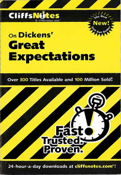 GREAT EXPECTATIONS CLIFFS NOTES