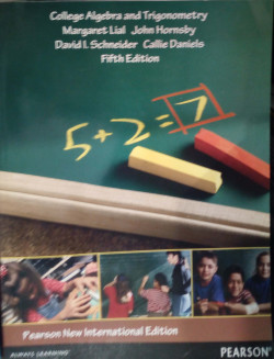 COLLEGE ALGEBRA AND TRIGONOMETRY