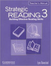 STRATEGIC READING 3 TEACHER'S MANUAL
