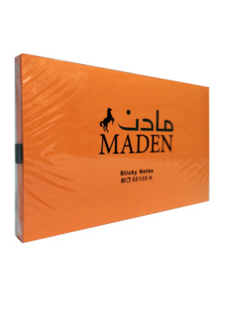 ورق ملاحظات لاصق برتقالي  3*5 انش 565532