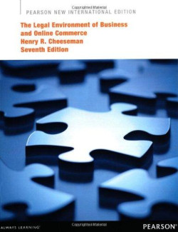 The Legal Environment of Business and Online Commerce