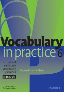 VOCABULARY IN PRACTICE 6 UPPER-INTERMEDIATE