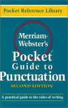 MERRIAM-WEBSTER'S POCKET GUIDE TO PUNCTUATION