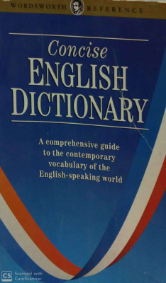 CONCISE ENGLISH DICTIONARY
