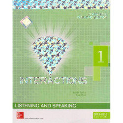 INTERACTIONS 1 LISTENING /SPEAKING STUDENT BOOK DIAMOND ED