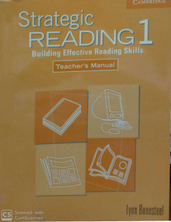 STRATEGIC READING 1 TEACHER'S MANUAL