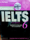 CAMBRIDGE IELTS 6 BOOKS + 2 AUDIO CDS WITH ANSWERS